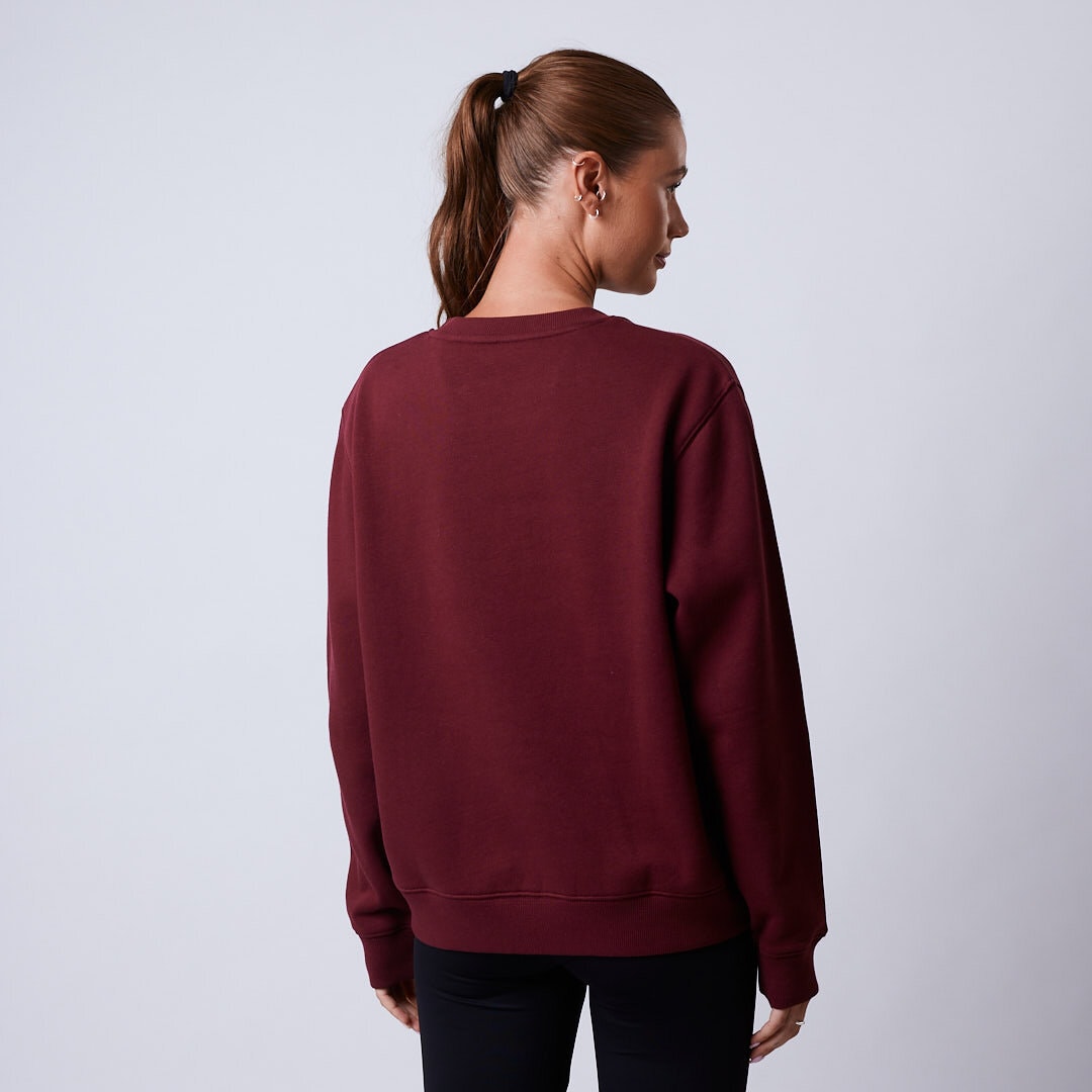 Core sweatshirt Wmn Dark red