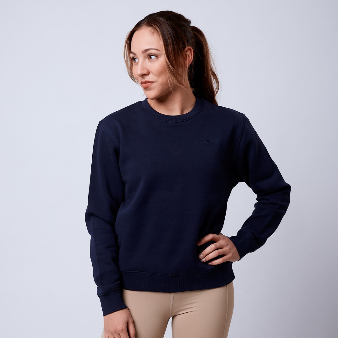 Core crewneck Wmn Navy