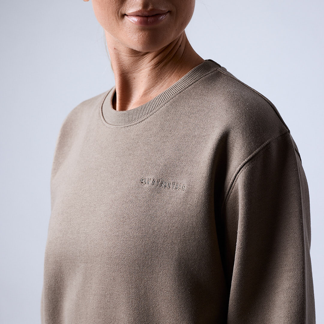 Core sweatshirt Wmn Dark khaki