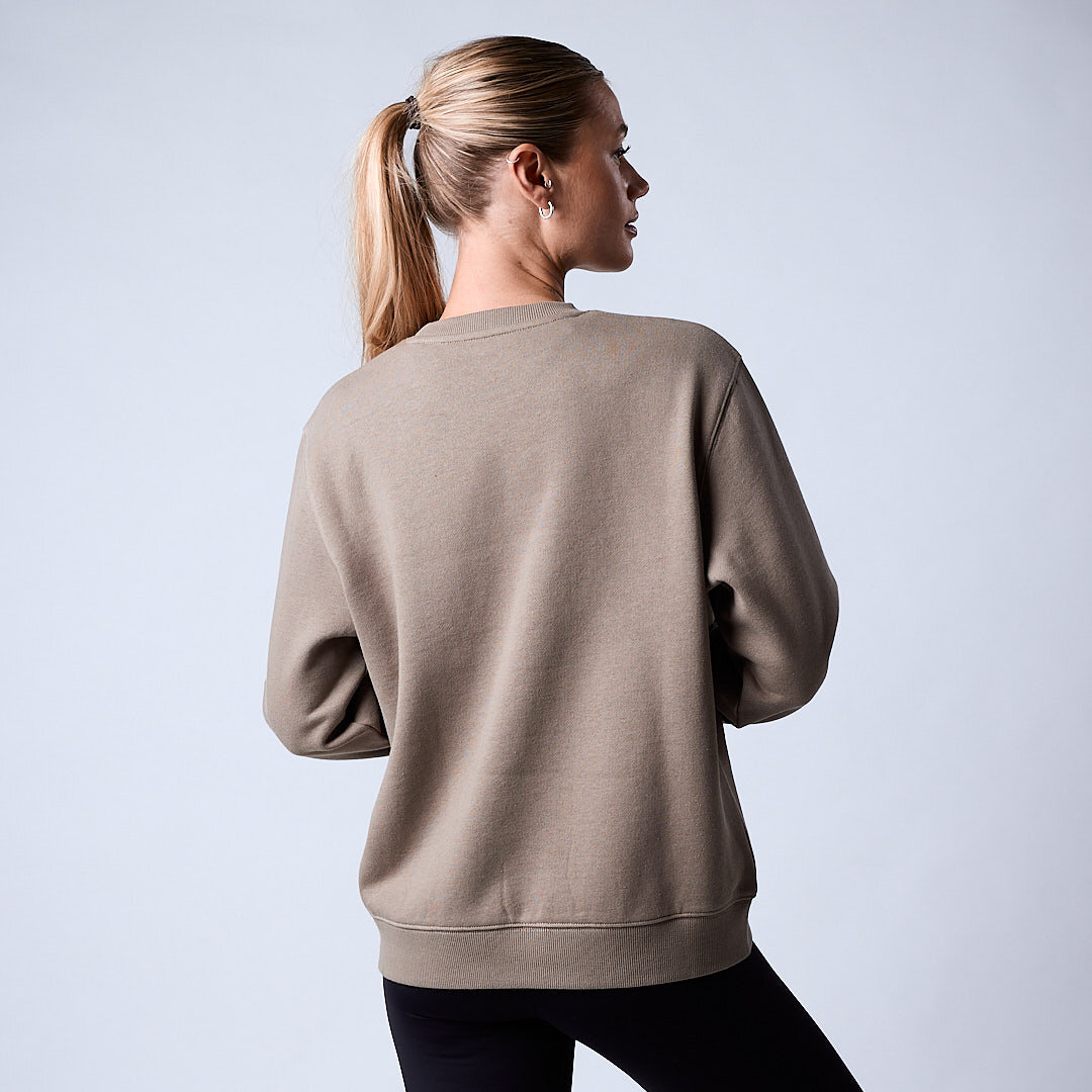 Core sweatshirt Wmn Dark khaki
