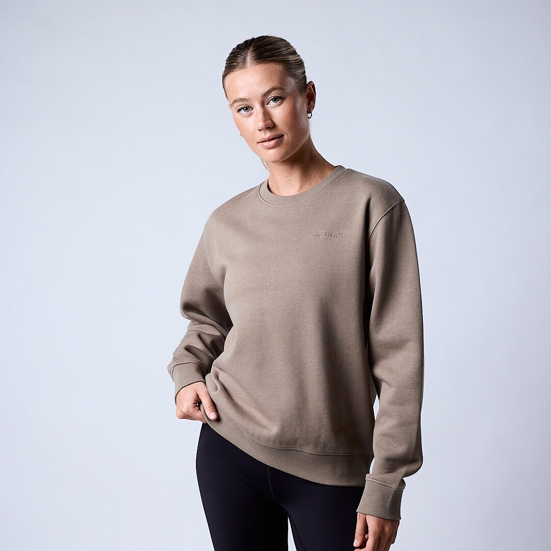 Core sweatshirt Wmn Dark khaki