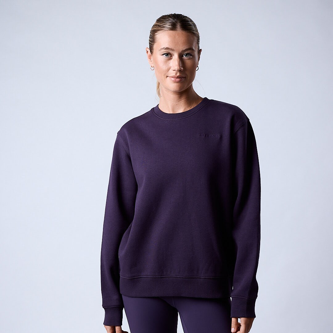 Core sweatshirt Wmn Dark plum