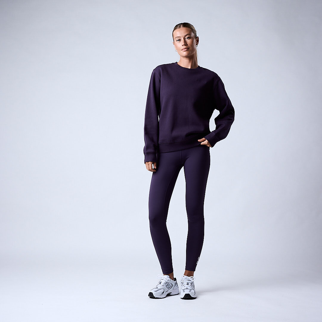 Core sweatshirt Wmn Dark plum