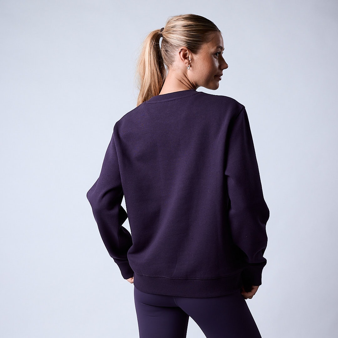 Core sweatshirt Wmn Dark plum