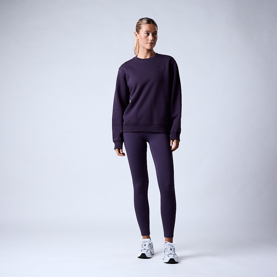 Core sweatshirt Wmn Dark plum