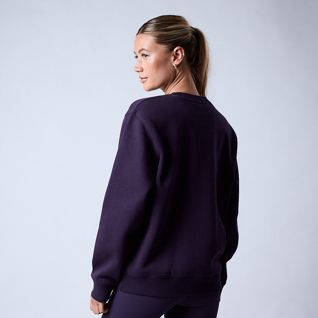 Core sweatshirt Wmn Dark plum