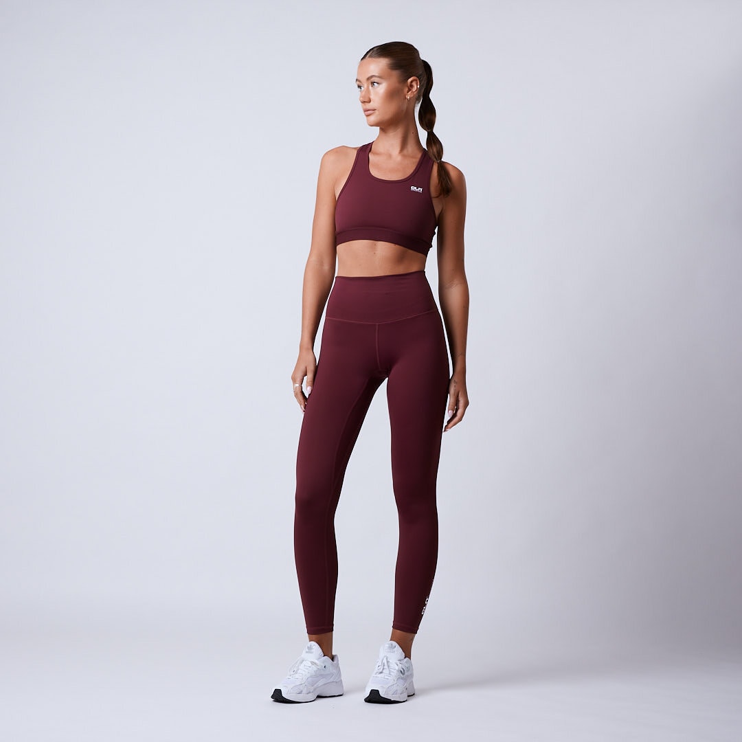 Fuse tights 2.0 Dark red