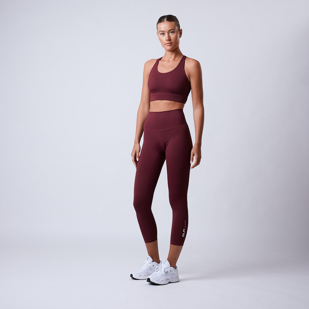 Fuse 7/8 tights 2.0 Dark red
