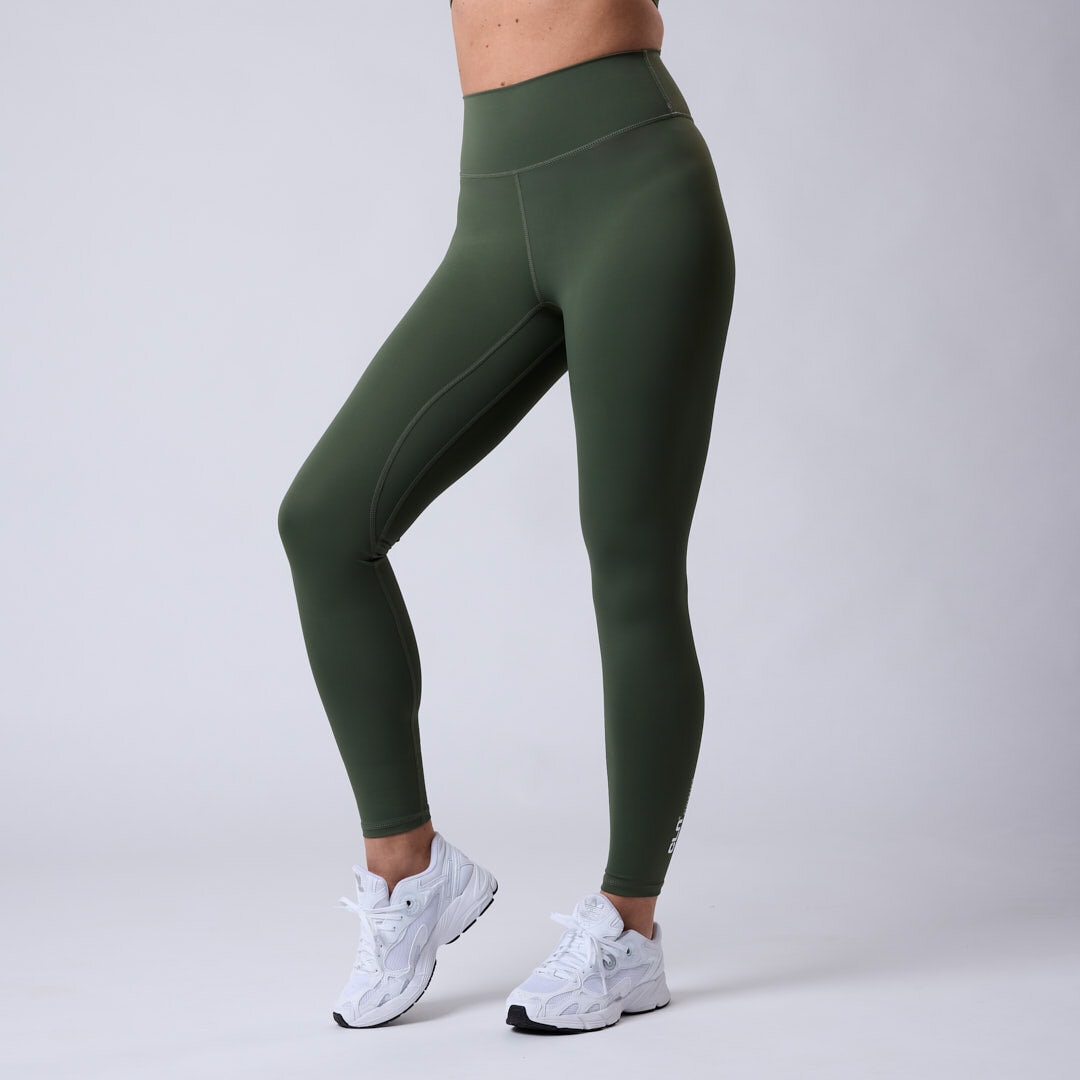 Fuse V-shape tights Moss green