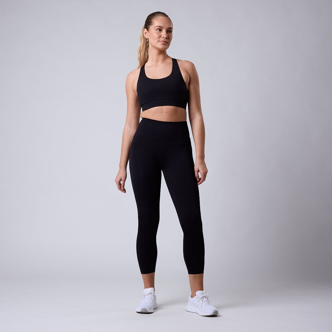 Fuse V-shape 7/8 tights Black