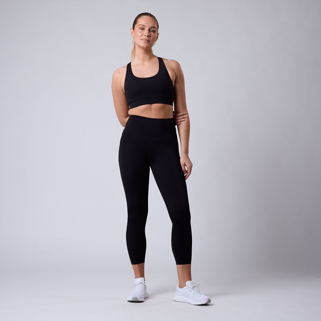 Fuse V-shape 7/8 tights Black