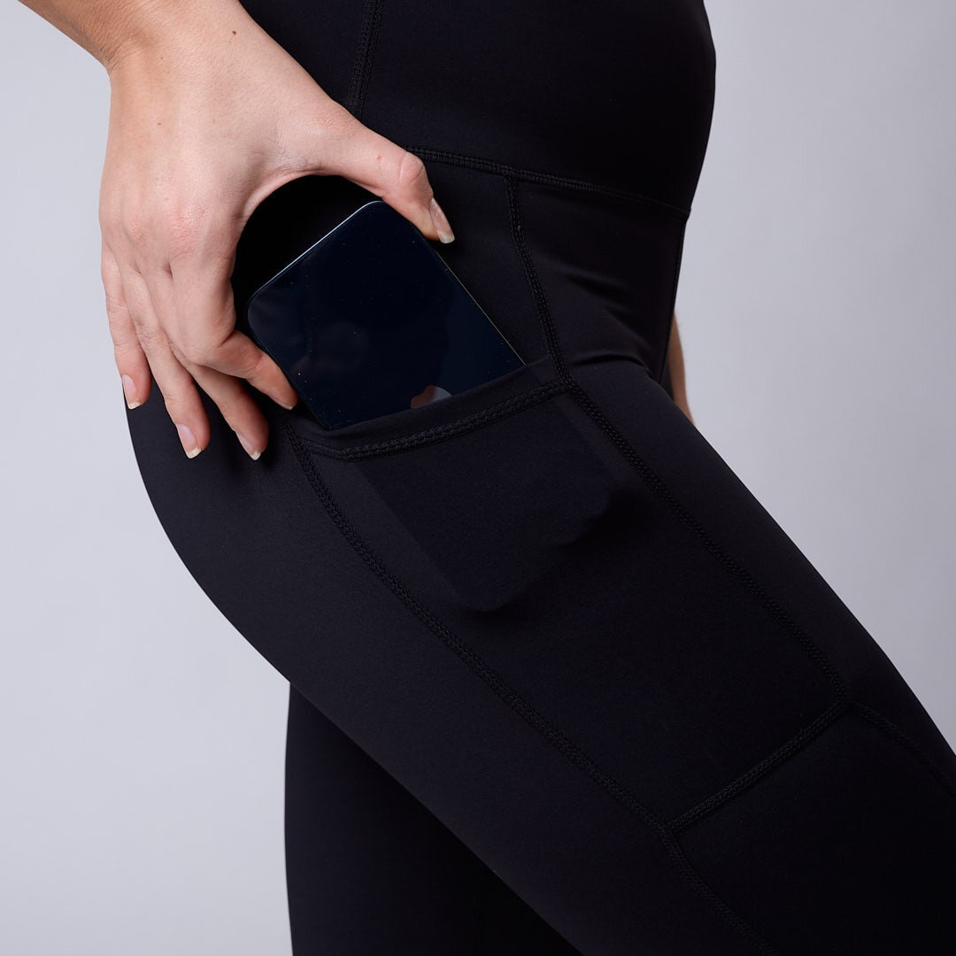 Fuse 3/4 pocket tights Black