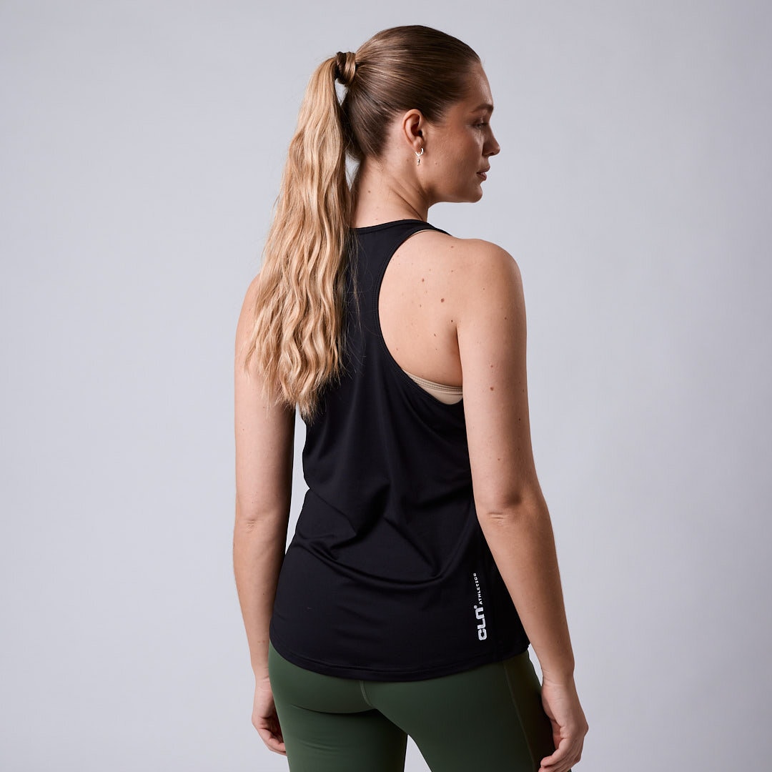 Aero mesh tank Black