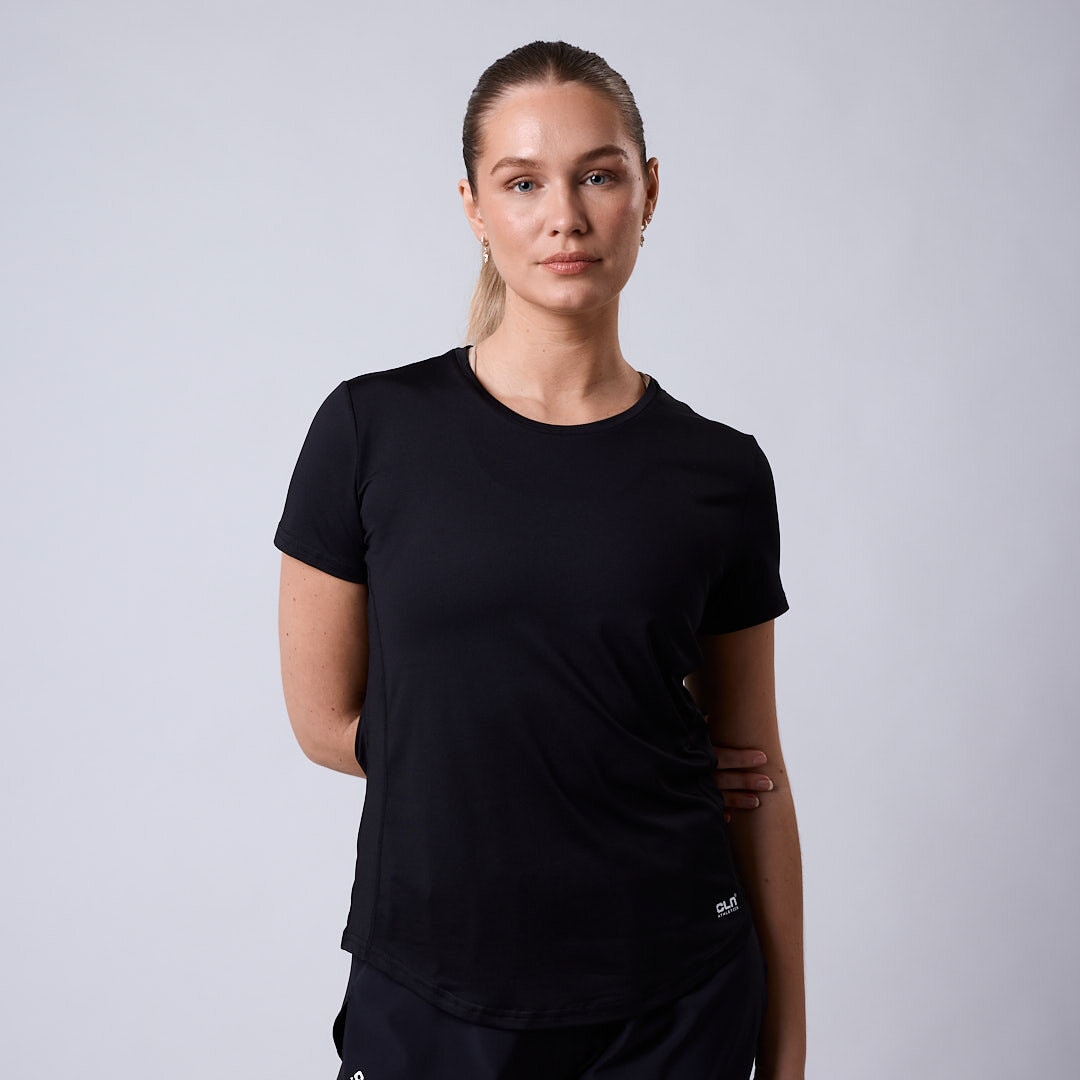Breeze mesh t-shirt Black