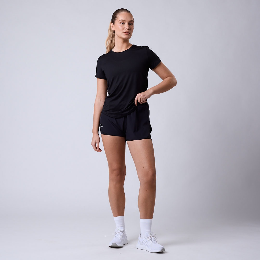 Breeze mesh t-shirt Black