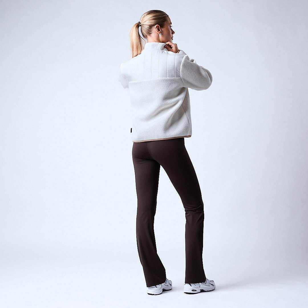 Jessie pile fleece White