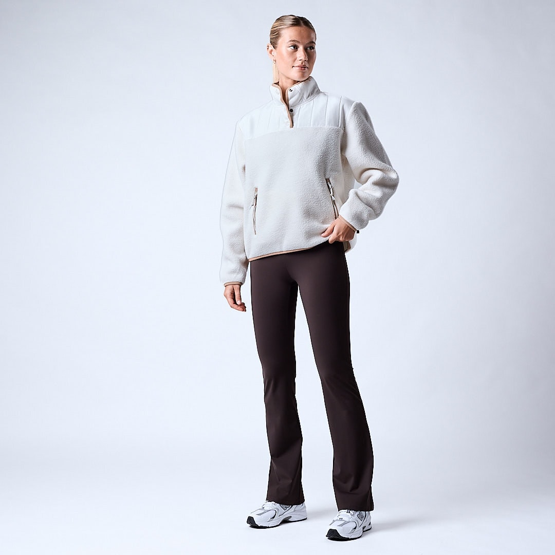 Jessie pile fleece White