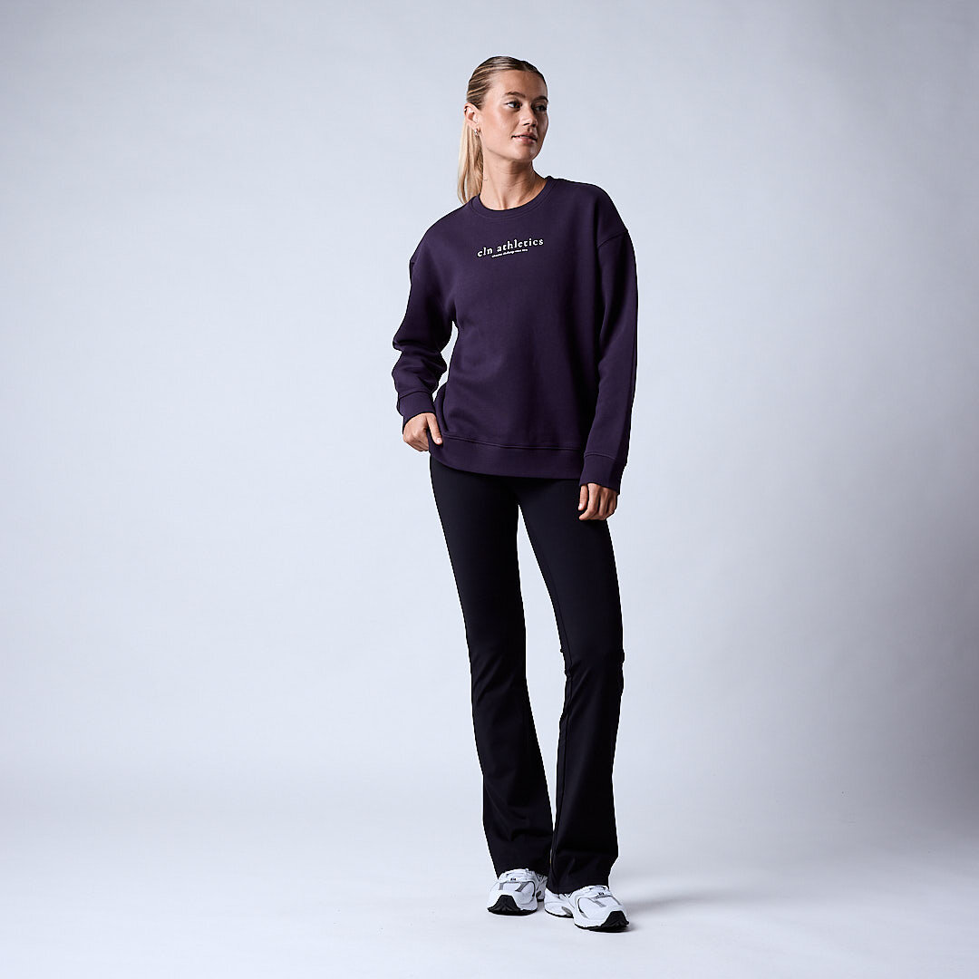 Swift sweatshirt Dark plum