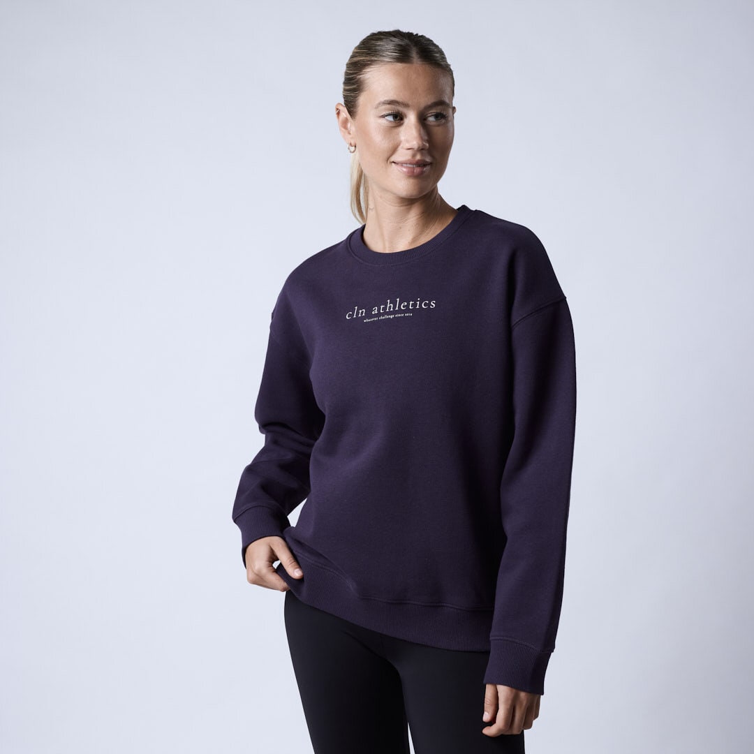 Swift sweatshirt Dark plum
