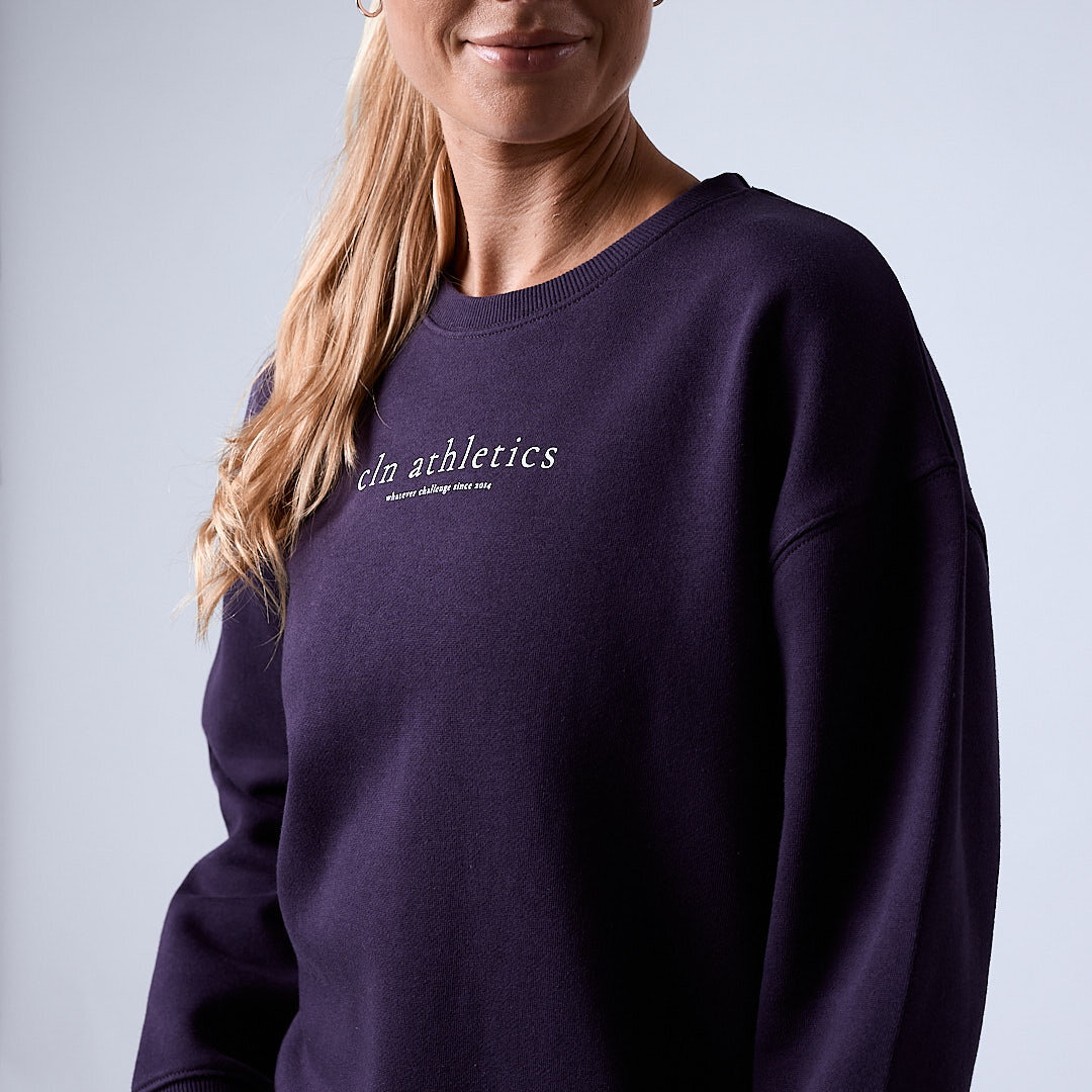 Swift sweatshirt Dark plum