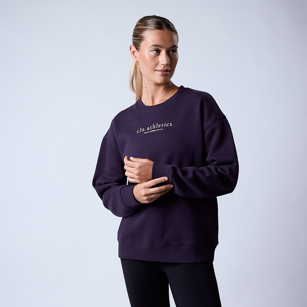 Swift sweatshirt Dark plum
