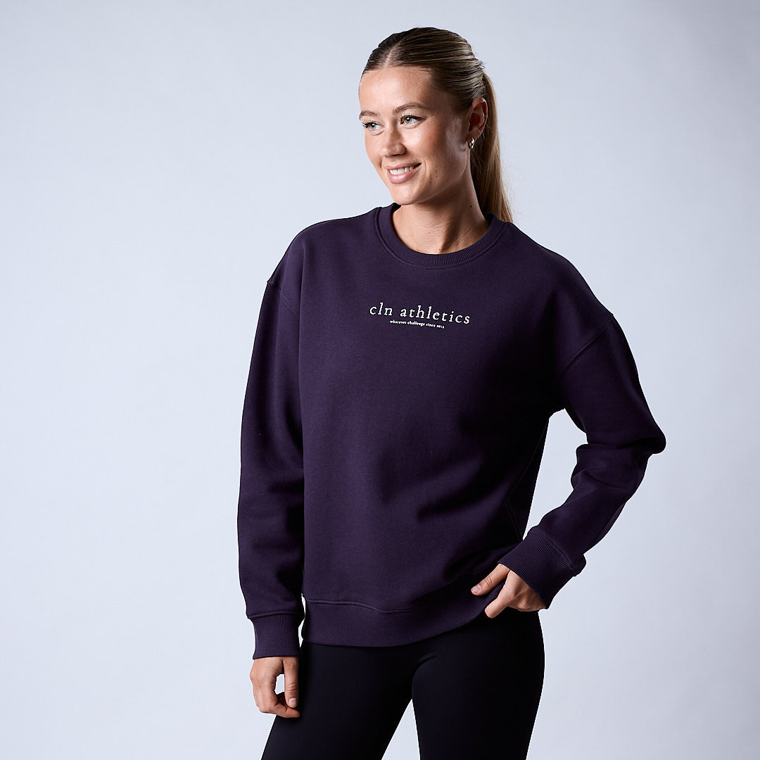Swift sweatshirt Dark plum