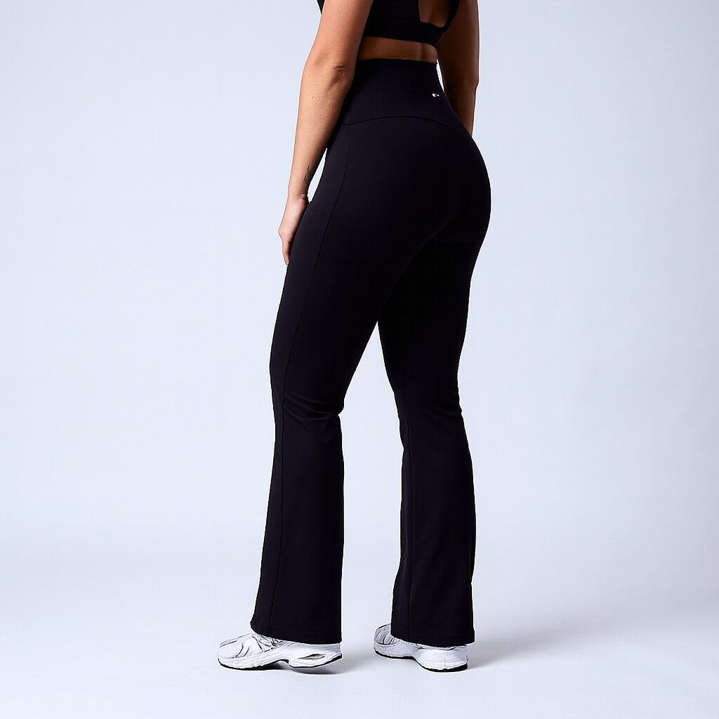 Fuse flared tights Short Black