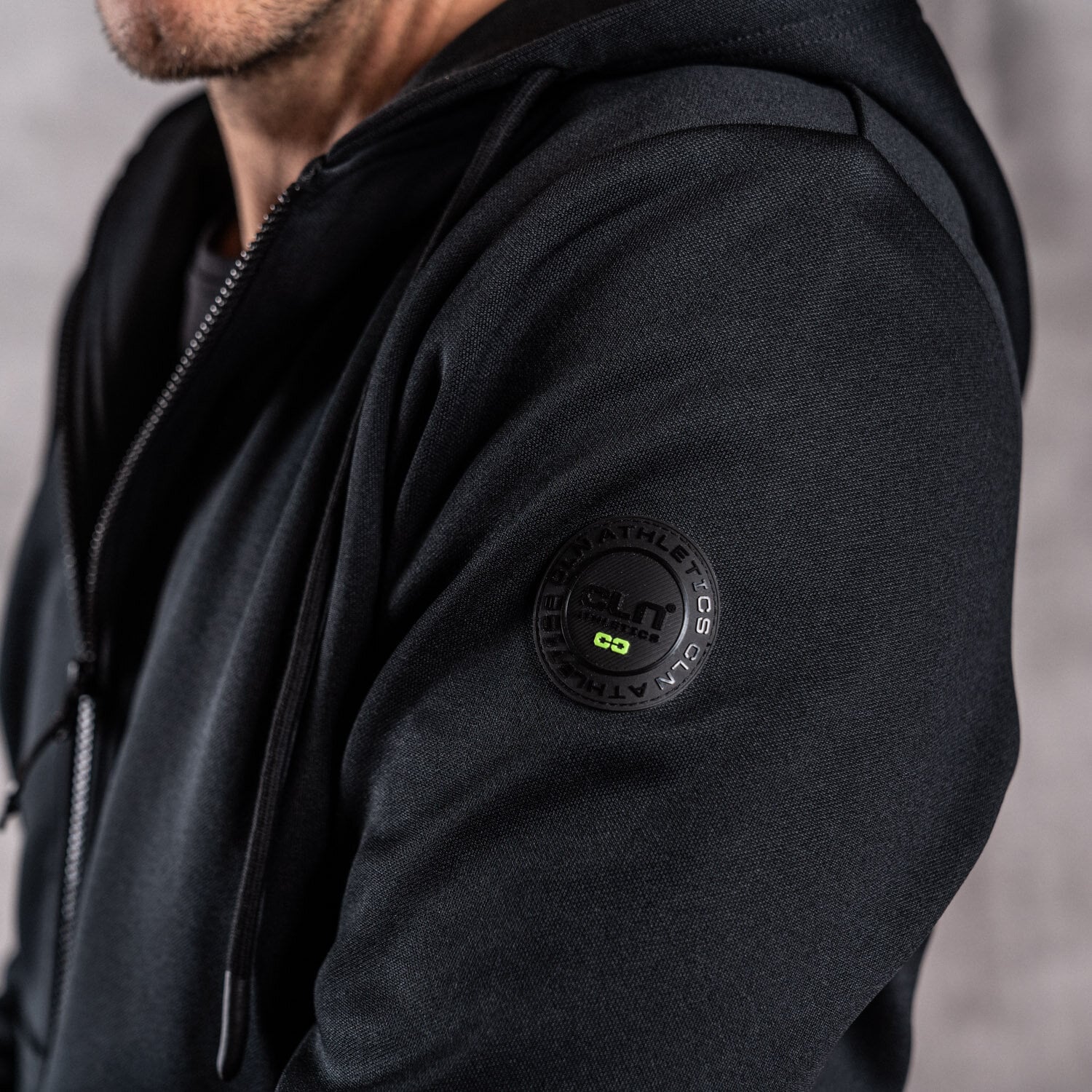 Star hoodie Black