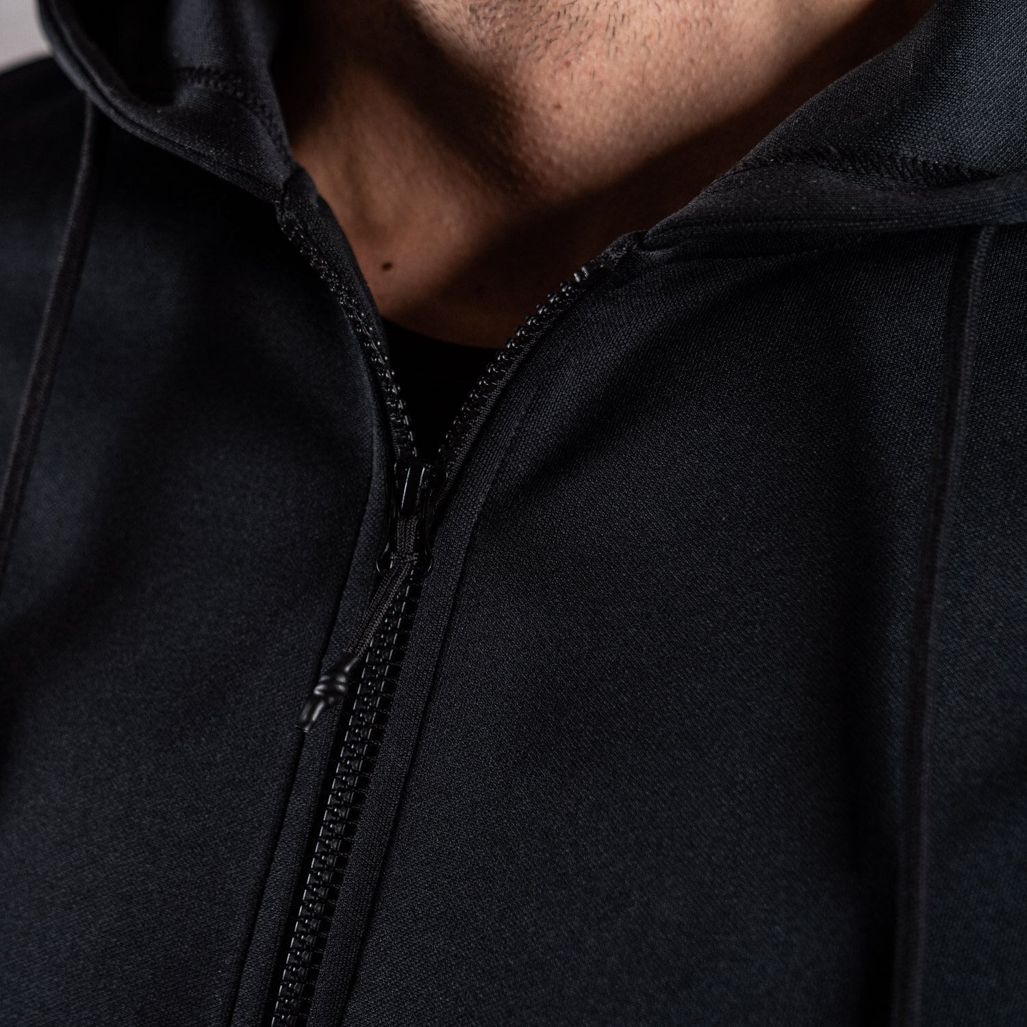 Star hoodie Black