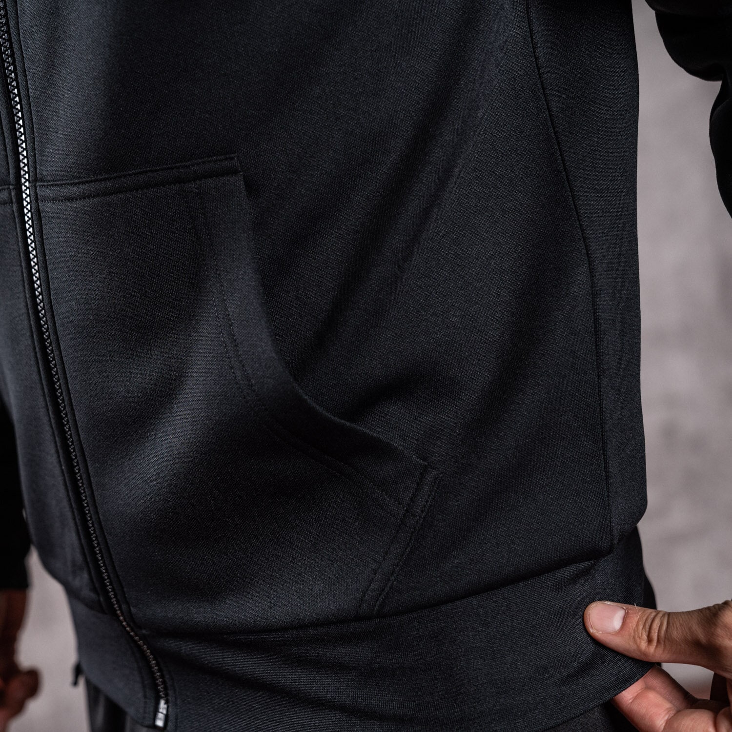 Star hoodie Black