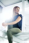 Lucy t-shirt Dark blue