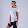 Feather mesh t-shirt White
