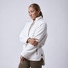 Line fleece jacket White