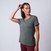 Crystal t-shirt Moss green