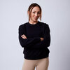 Core crewneck Wmn Black