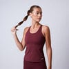 Fuse singlet 2 in 1 top Dark red