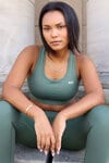 Inhale sport bra Moss green